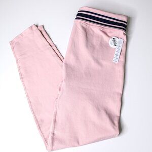 PINK VICTORIA'S SECRET Pink Seamless Foldover Leggings - Size XL